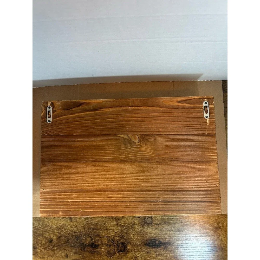 Vintage Metal Wall Shelf Scroll Design Narrow Display Rack 16in Farmhouse